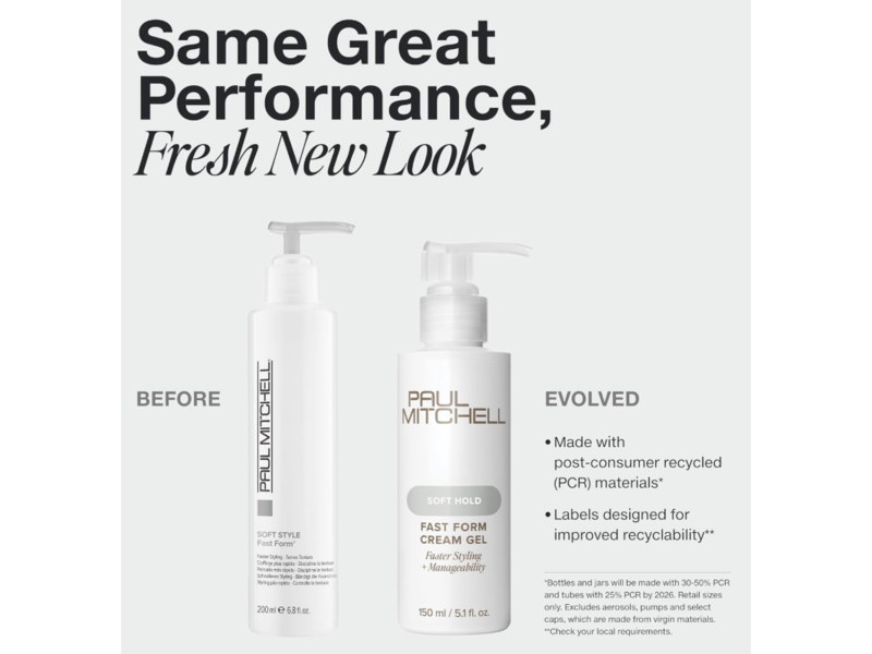 Paul Mitchell Soft Style Fast Form, 6.8 fl oz/200 mL