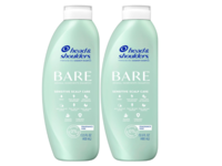 Head & Shoulders Bare Minimal Ingredients Dandruff Shampoo, 13.5 fl oz/400 mL, 2 Pack - thumbnail 1
