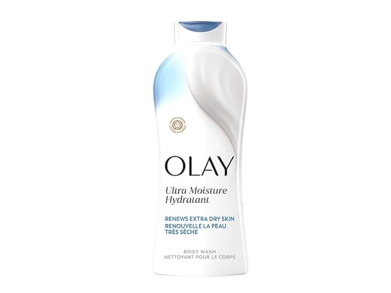 Olay Ultra Moisture Body Wash, Lightly Scented, 22 fl oz/650 mL