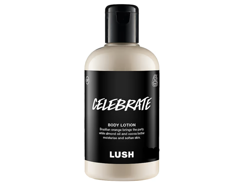 Lush Body Lotion, Celebrate, 3.3 fl oz/100 mL