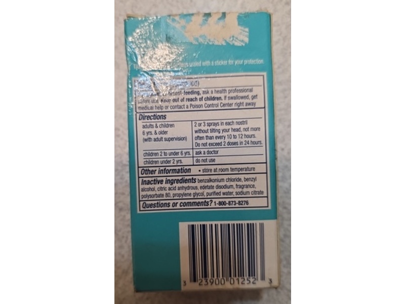 Vicks Sinex Severe Nasal Spray, 1/2 fl oz/15 mL, Pack Of 4