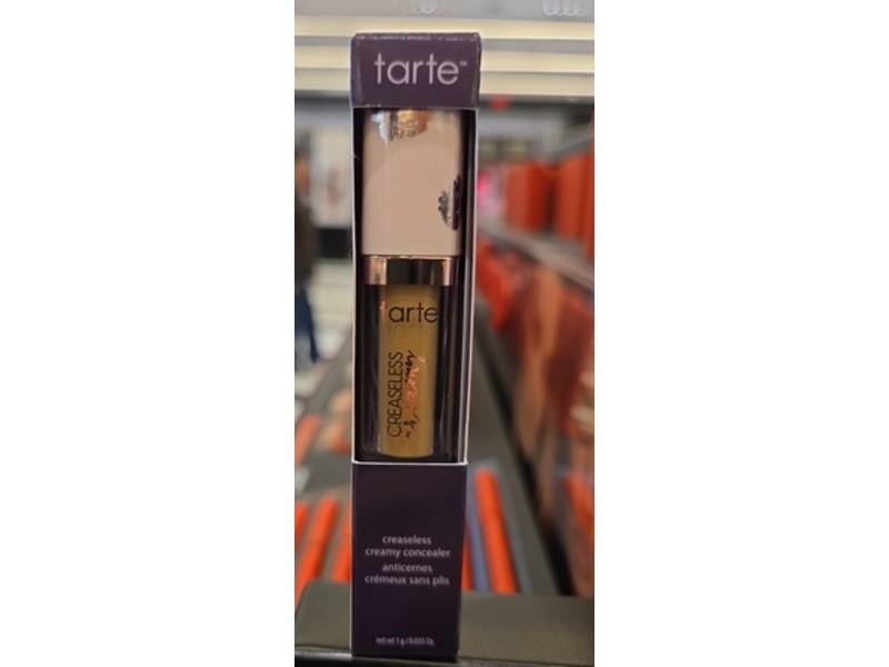 Tarte Creaseless Creamy Concealer, 59H Rich Honey, 0.45 oz/1 g
