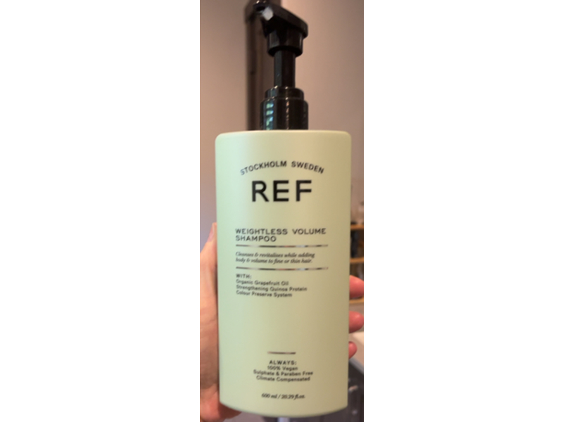 Ref Weightless Volume Shampoo, 20.29 fl oz/600 mL