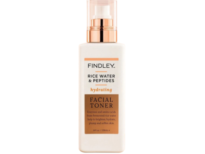 Findley Hydrating Facial Toner, Rice Water & Peptides, 8 fl oz/236 mL