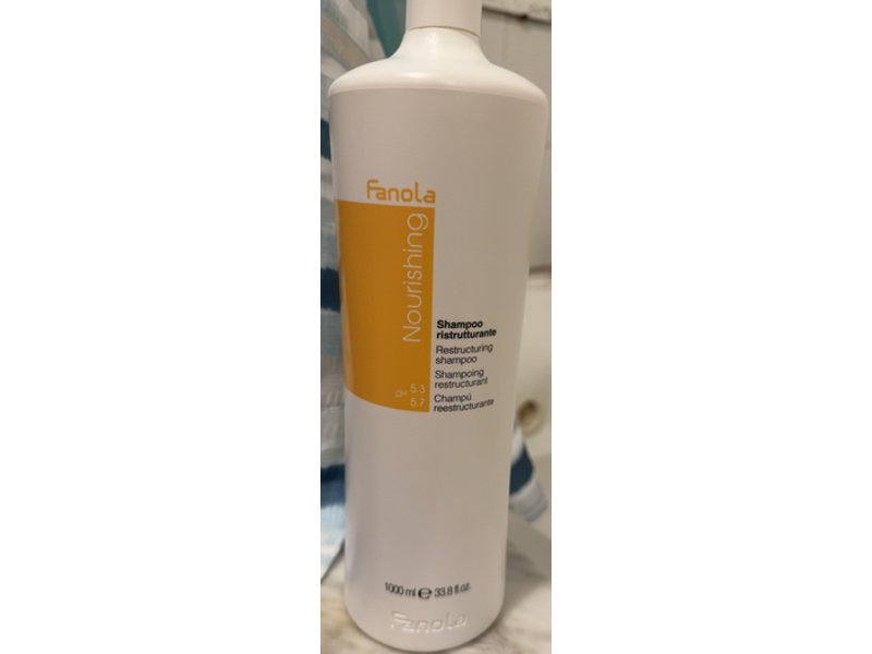 Fanola Nourishing Restructuring Shampoo, 33.8 fl oz/1000 mL