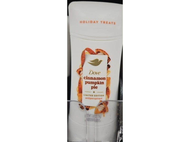 Dove Antiperspirant Stick, Cinnamon Pumpkin Pie, 2.6 oz/74 g