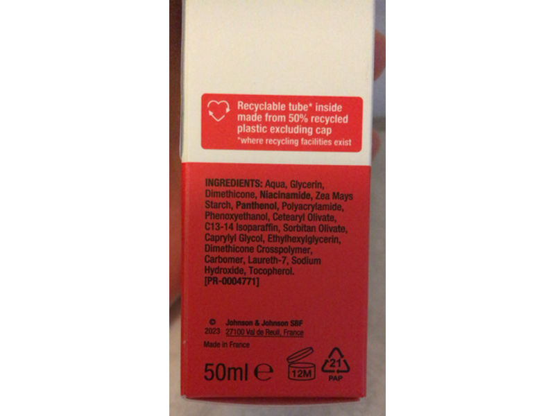 Neutrogena Clear & Defend+ Gel Moisturiser, 4% Niacinamide + Panthenol, 50 mL