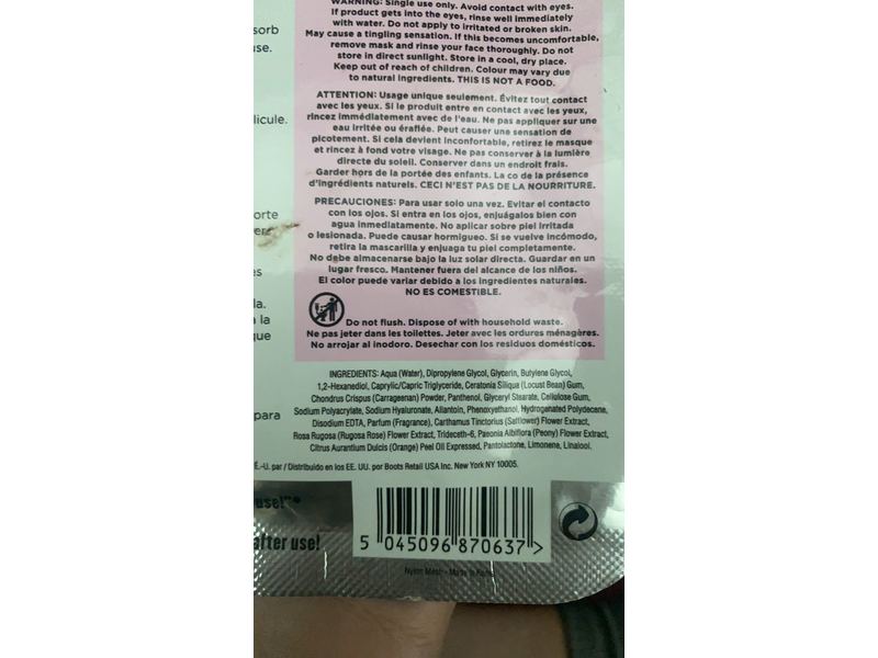 Soap & Glory Speed Plump Miracle Moisture Mask, 0.88 oz/25 g