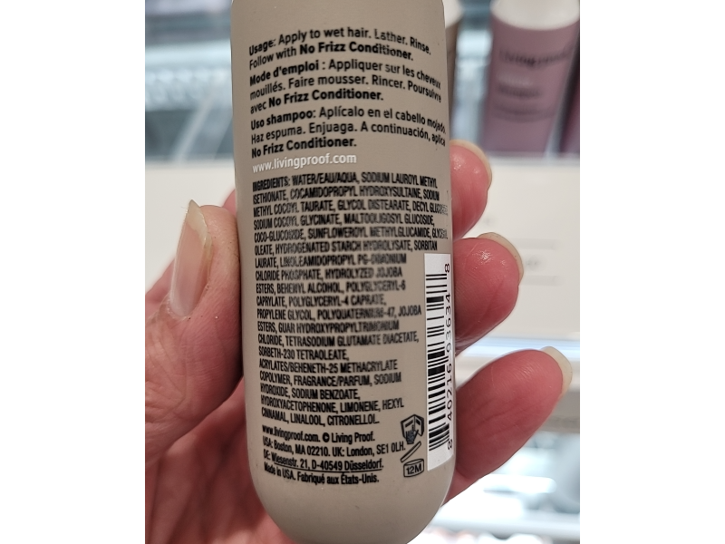 Living Proof Frizzy Hair Shampoo, 2 fl oz/60 mL