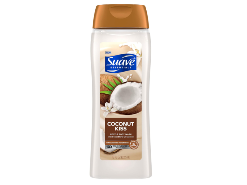 Suave Comforting Body Wash, Coconut Kiss, 18 fl oz/532 mL