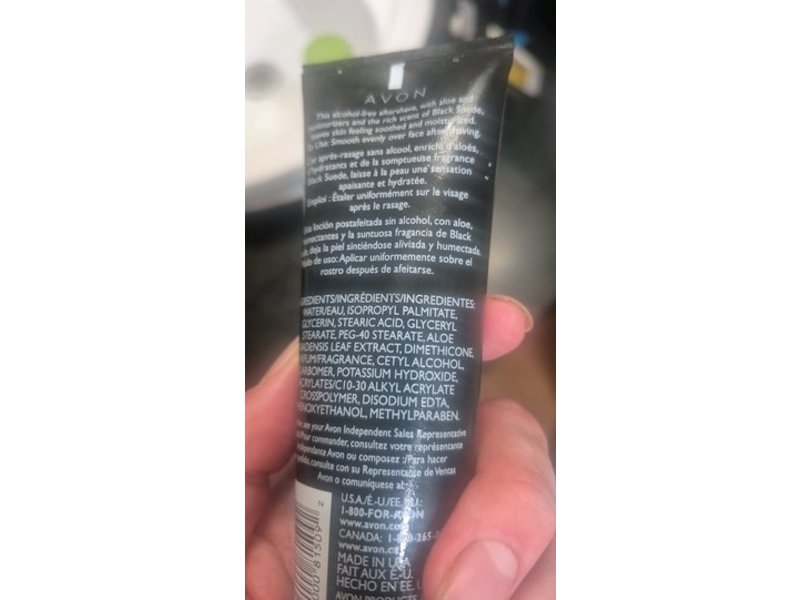 Avon Black Suede After Shave Conditioner, 3.4 fl oz/100 mL