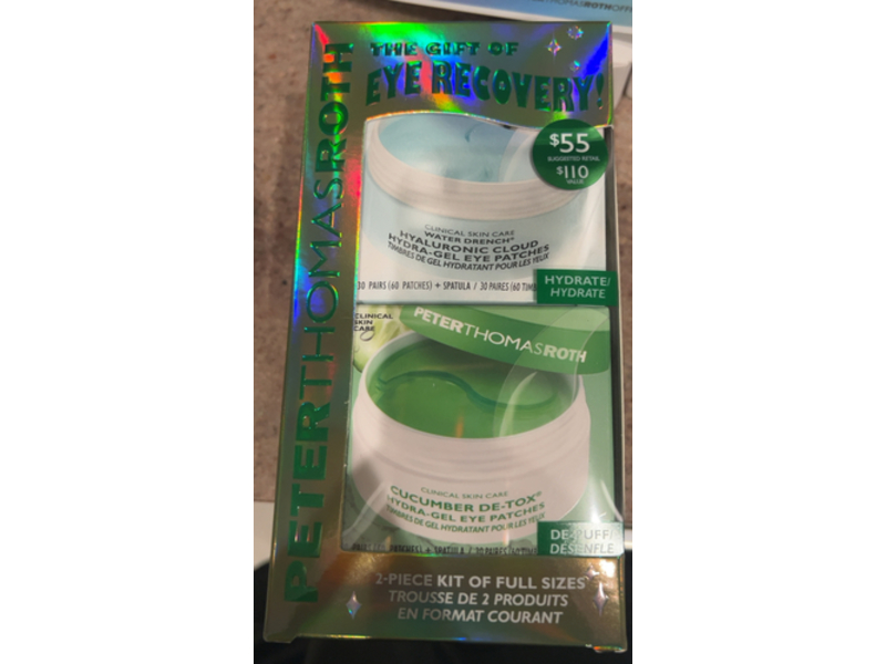 Peter Thomas Roth The Gift Of Eye Recovery Kit, Pack Of 2