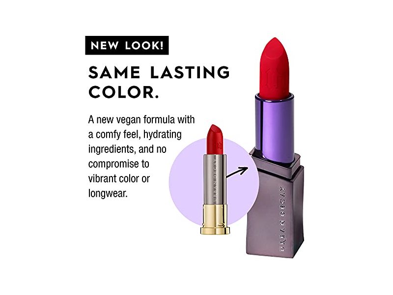 Urban Decay Vice Lipstick - 100% Vegan Formula Hollyweird, 0.11 oz