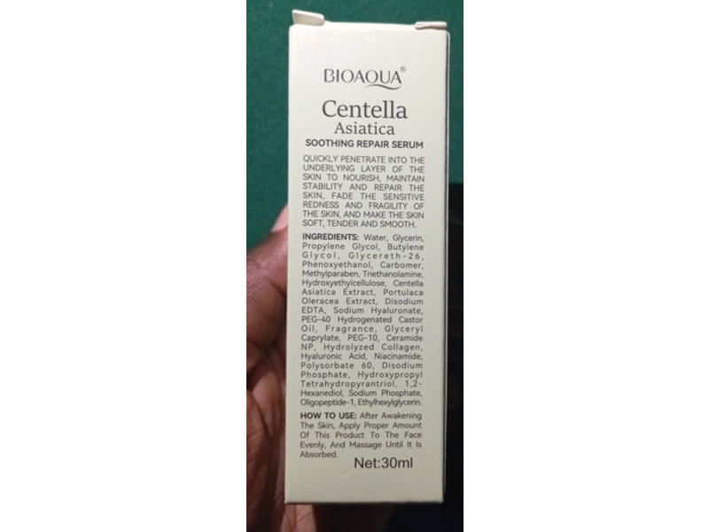 Bioaqua Soothing Repair Serum, Centella Asiatica, 30 mL