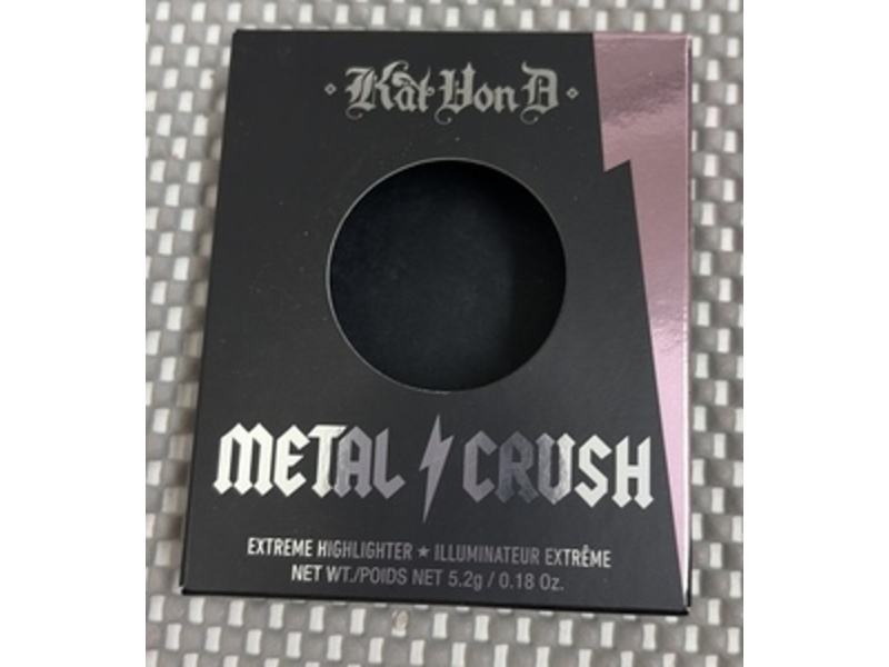 KVD Beauty Metal Crush Extreme Highlighter, Roseshock, 0.18 oz/5.2 g