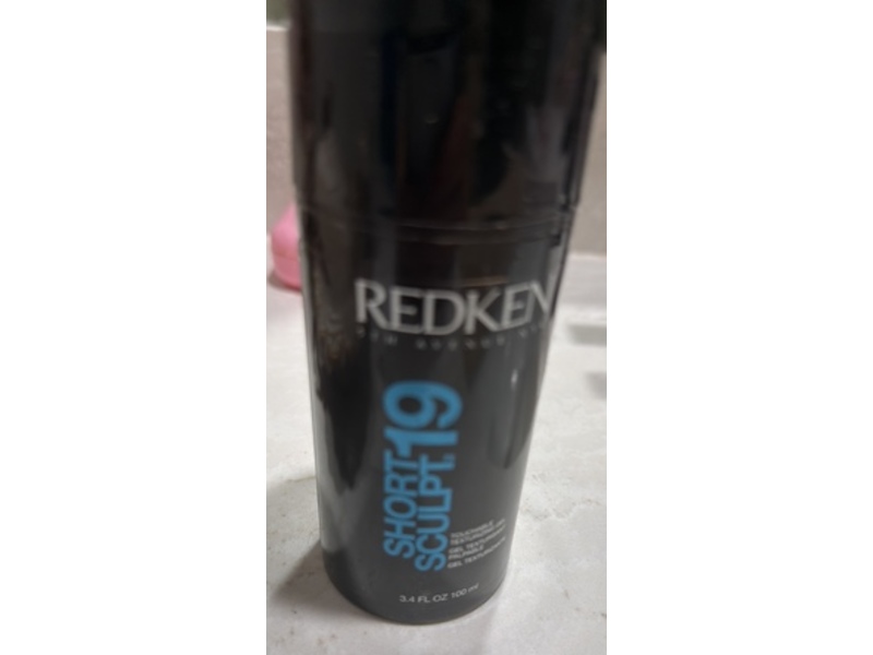 Redken Short Sculpt 19 Touchable Texturizing Gel, 3.4 fl oz/100 mL