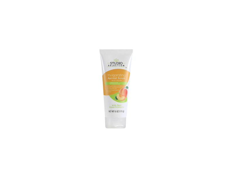 Studio Selection Invigorating Apricot Scrub Facial Cleanser, 6 oz/170 g.