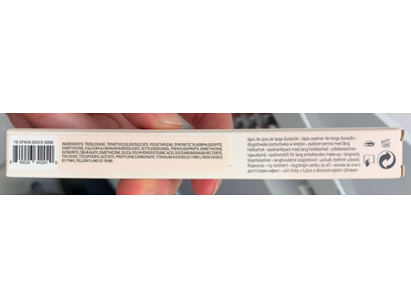 Fenty Beauty Pencil Eyeliner, Grillz, 0.01 oz/0.3 g