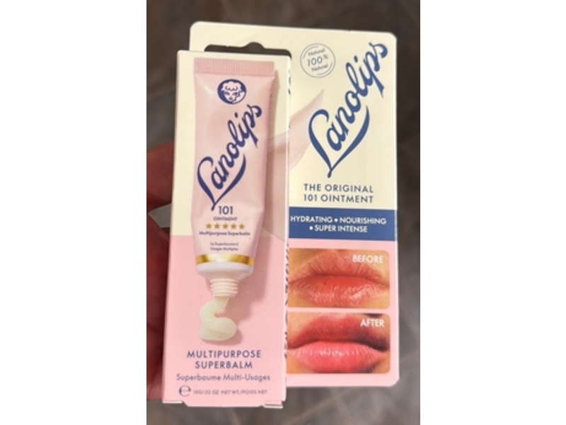 Lanolips The Original 101 Ointment Multi Purpose Superbalm, 0.52 oz/15 g