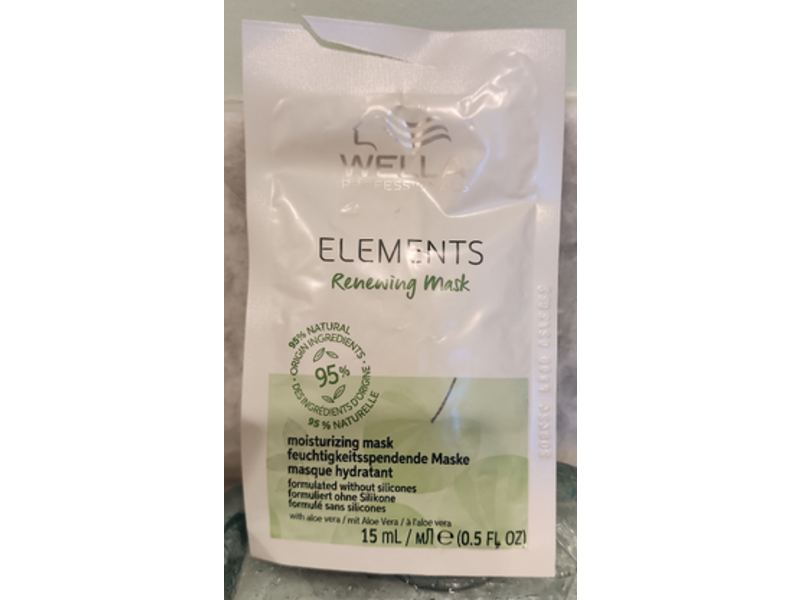 Wella Professionals Elements Renewing Mask, 0.5 fl oz/15 mL