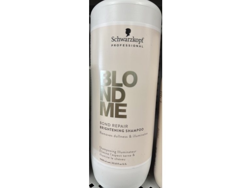 Schwarzkopf Professional Blonde Me Brightening Shampoo, 33.8 fl oz/1000 mL