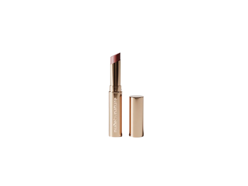 Nude By Nature Creamy Matte Lipstick, 08 Cerise, 2.75 g