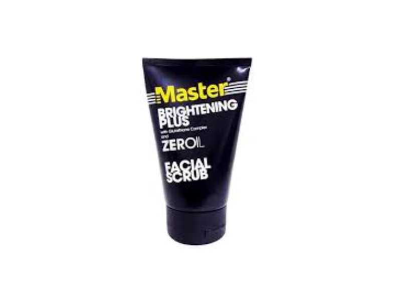 Master Brightening Plus Facial Scrub, Gluathlone Complex & Zeroil, 100 g