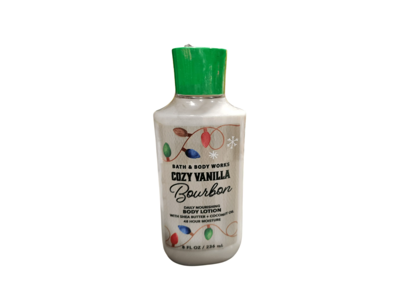 Bath & Body Works Daily Nourishing Body Lotion, Cozy Vanilla Bourbon, 8 fl oz/ 236 mL