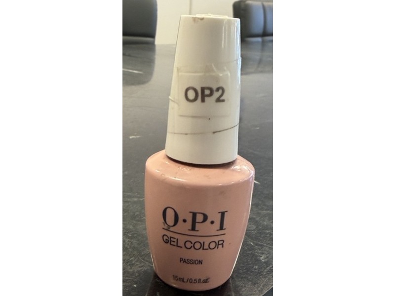 O.P.I Gel Color Passion, Passion, 0.5 fl oz/15 mL