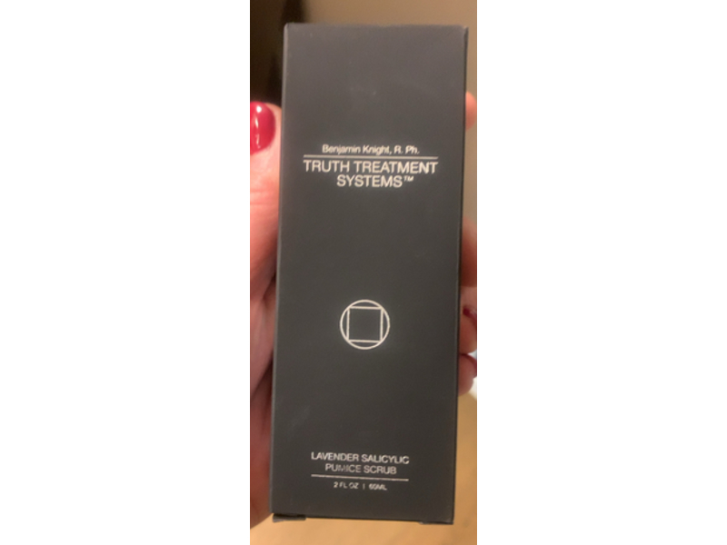 Truth Treatment Systems Pumice Scrub, Lavender Salicylic, 2 fl oz/60 mL