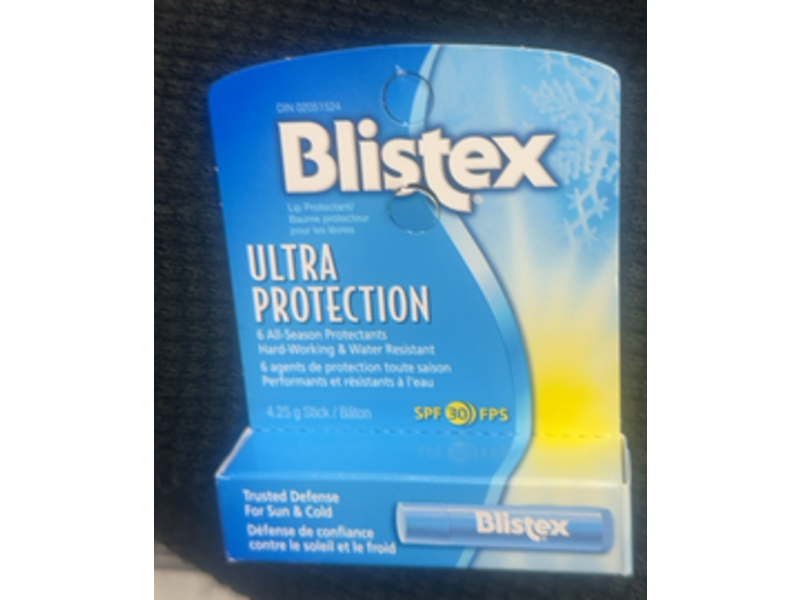 Blistex Ultra Lip Protectant Stick, SPF 30, 4.25 g