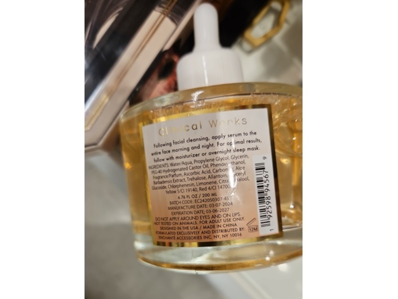 Clinical Works Vitamin C Brightening Facial Boosting Serum, 6.76 fl oz/200 mL