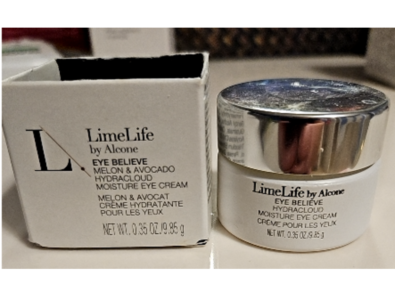 Limelife By ALcone Eye Believe Hydracloud Moisture Eye Cream, Melon & Avocado, 0.35 oz/9.85 g