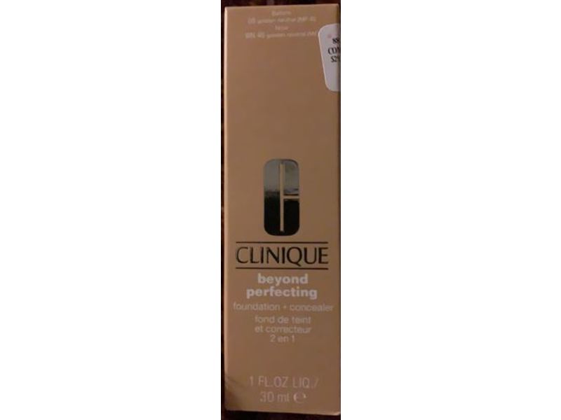 Clinique Beyond Perfect Foundation + Concealer, Wn 46 Golden Neutral, 1 fl oz/30 mL