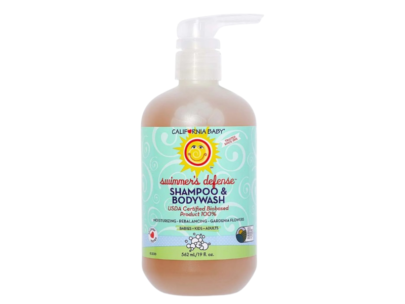 California Baby Swimmer's Defense Shampoo & Bodywash, 19 fl oz/562 mL