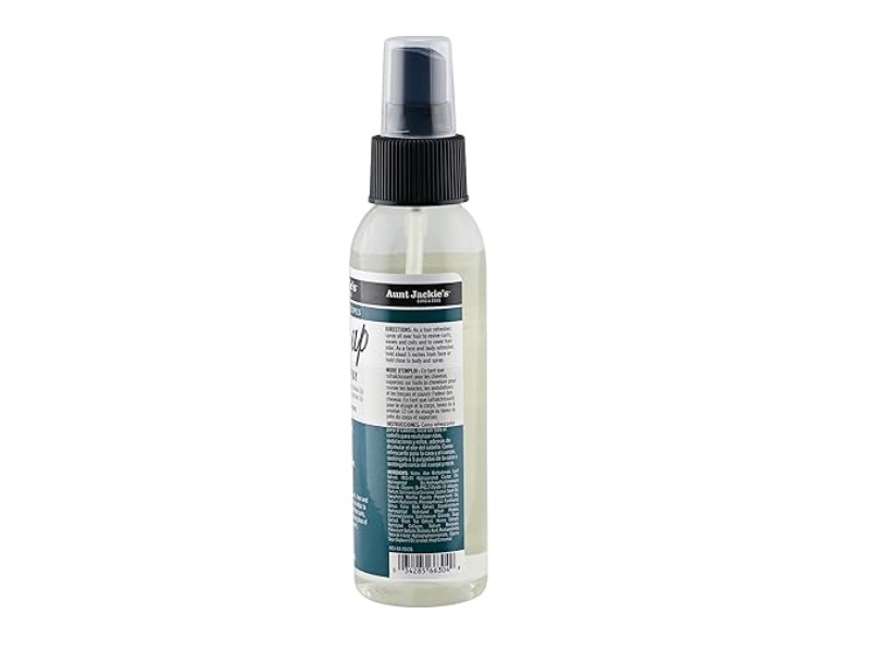 Aunt Jackie's Wake Up Refresher Spray, Aloe & Mint, 4 fl oz/118 mL
