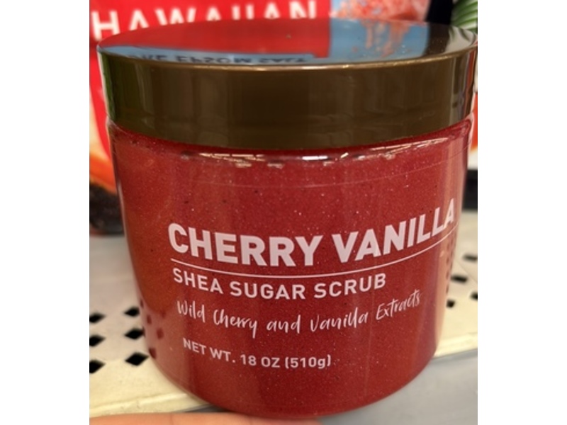 Equate Shea Sugar Scrub, Cherry Vanilla, 18 oz/510 g