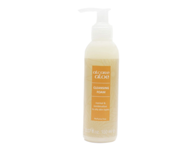 Alcare Aloe Cleansing Foam, 5.07 fl oz/150 mL