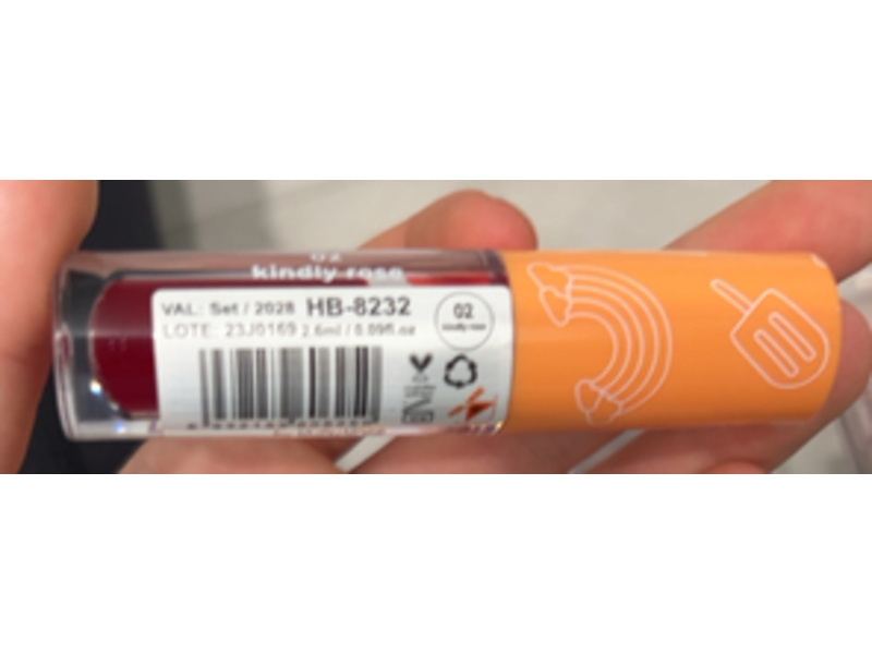 Ruby Rose Melu Gel Tint, 02 Kindly Rose, 0.09 fl oz/2.6 mL