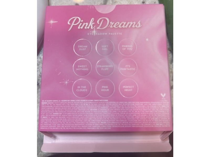 ColourPop Eyeshadow Palette, Pink Dreams, 0.32 oz/9 g