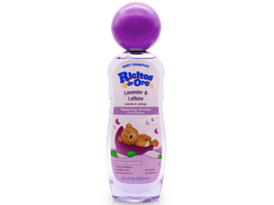 Ricitos de Oro Baby Shampoo, Lavender & Lettuce, 8.4 fl oz/250 mL, Pack Of 3