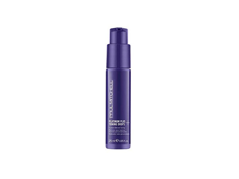 Paul Mitchell Platinum Plus Violet Toning Drops, Blonde Toning, 0.85 fl oz/25 mL