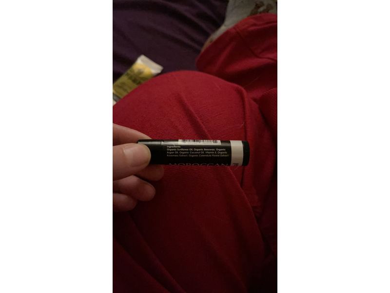 Moroccan Magic Organic Unscented Lip Balm 3 Pack