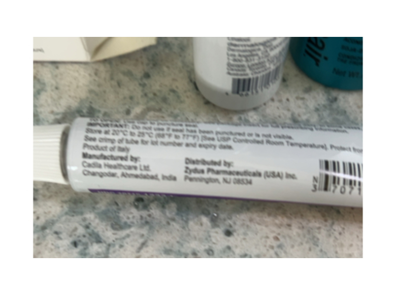 Betamethasone Dipropionate Cream USP, 0.05%, 15 g, Zydus (RX)