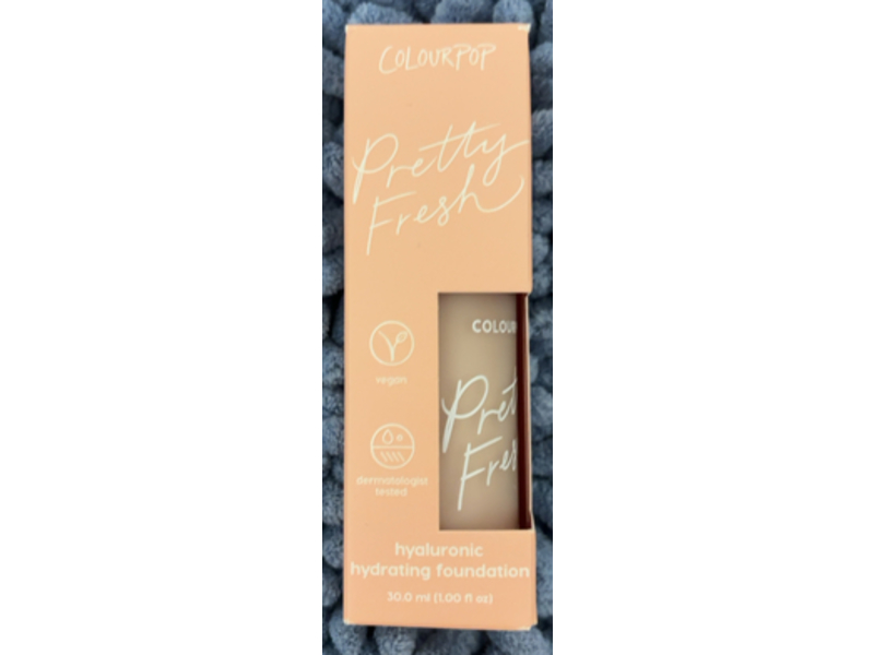 Colourpop Pretty Fresh Hydrating Foundation, Fair 10N, 1.00 fl oz/30.0 mL