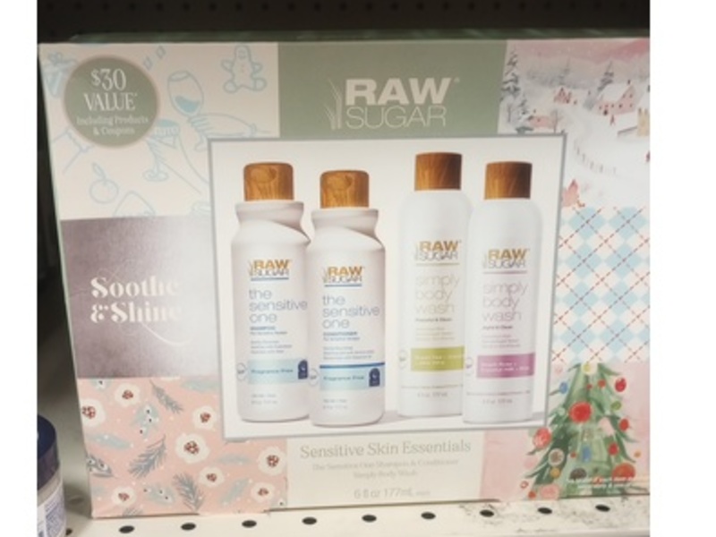 Raw Sugar Shampoo, Conditioner & Body Washes Set, 6 fl oz/177 mL