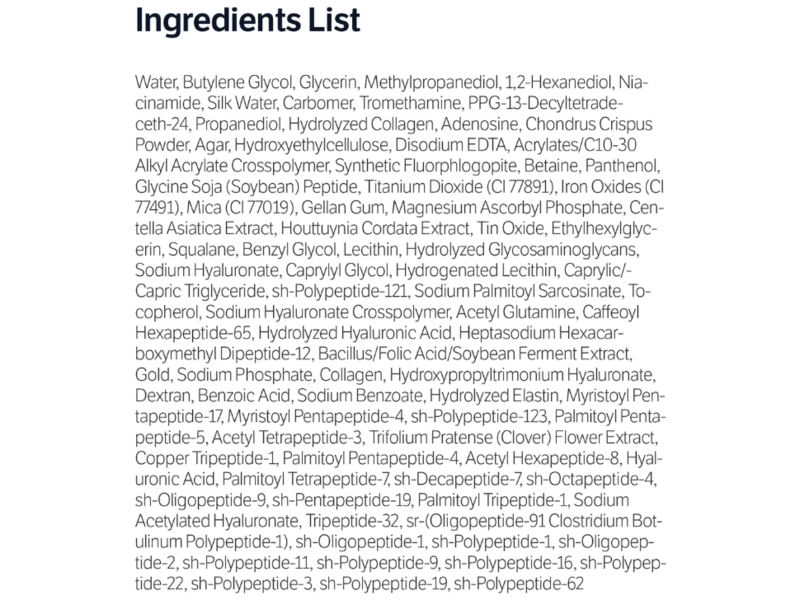 SUNGBOON EDITOR Deep Collagen Silk Peptide Intensive Ampoule, 1.35 fl oz/40 mL