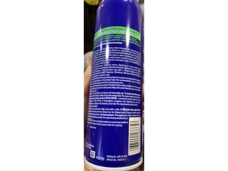 Microban Sanitizing Spray, Fresh Scent, 15 fl oz