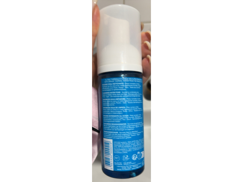 Uriage Cleansing Water Foam, 5 fl oz/150 mL