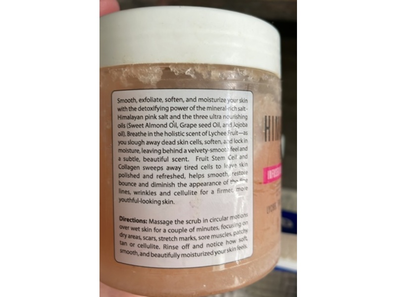 First Botany Detox Scrub, Himalayan Salt, 11 oz/312 g